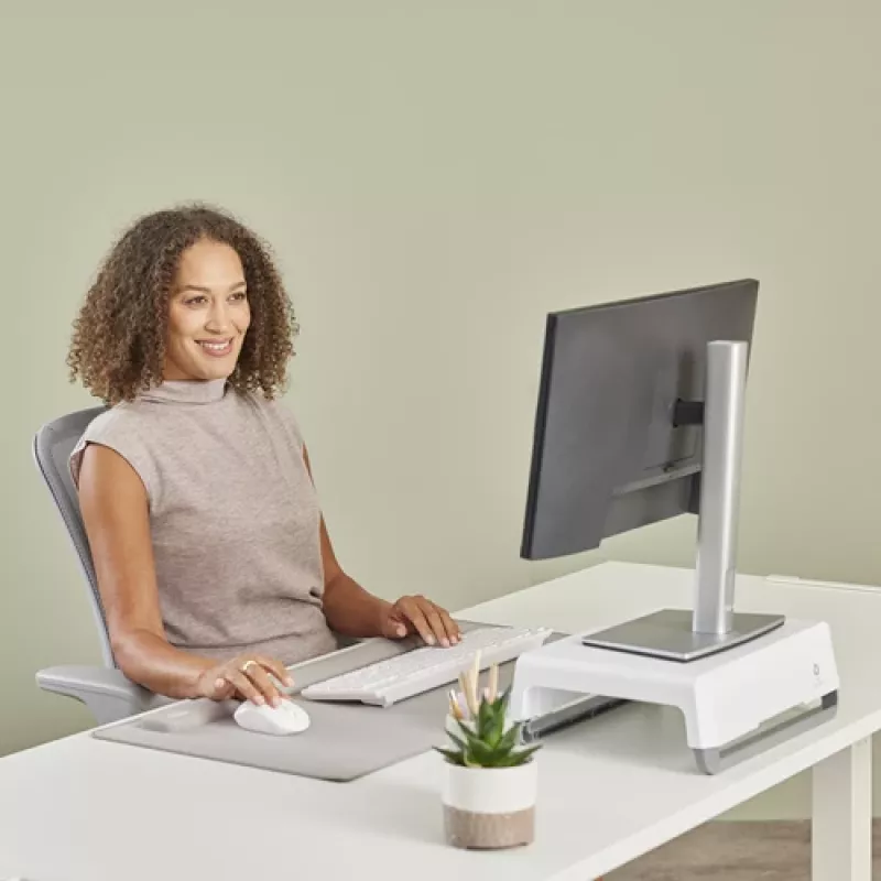 Fellowes opierka zápästia Breyta Palm Rest s antibakteriálnou ochranou ergonomická opierka zápästia Sand
