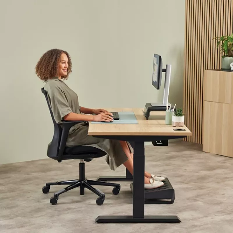Fellowes vertikálna bezdrôtová myš Breyta Plus+ ergonomická vertikálna myš pre ľavákov s antibakteriálnou ochranou Medium