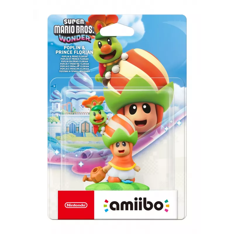 Nintendo Amiibo Poplin & Prince Florian interaktívna herná figúrka