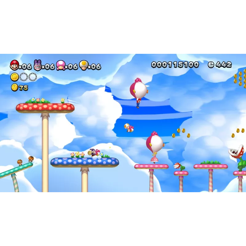 Nintendo New Super Mario Bros. U Deluxe, Switch nemčina, angličtina Nintendo Switch