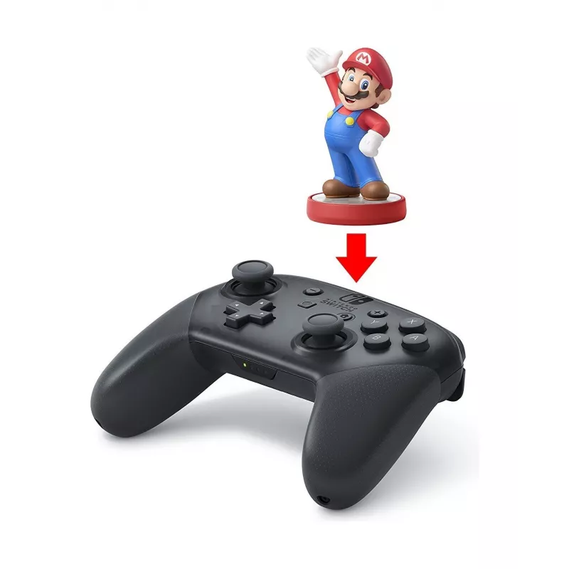 Nintendo Switch Pro ovládač čierny Bluetooth gamepad analógový / digitálny Nintendo Switch, PC