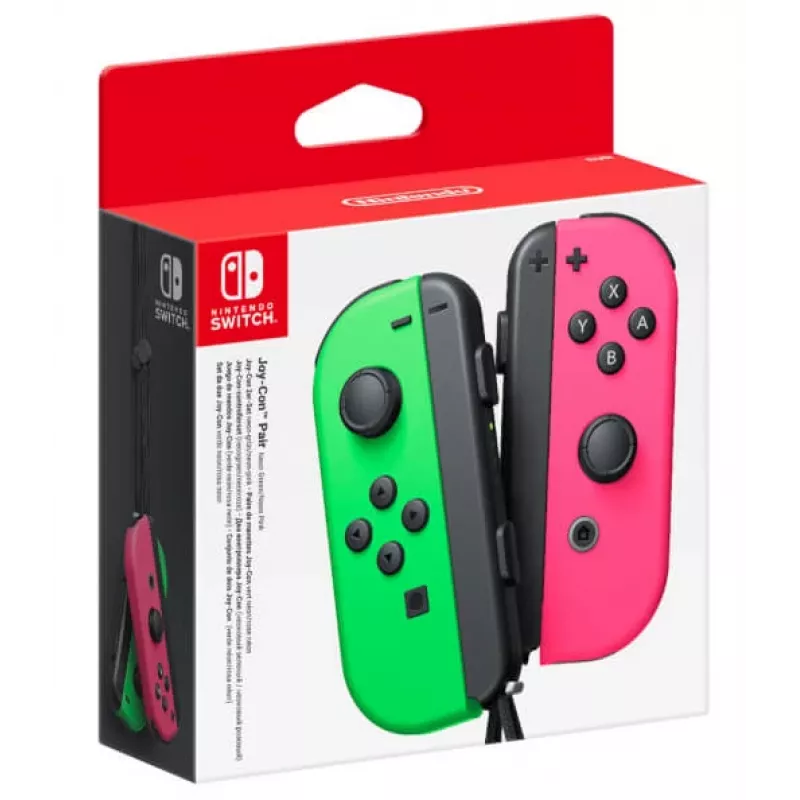 Nintendo Joy-Con čierna, zelená, ružová Bluetooth gamepad analógový / digitálny Nintendo Switch