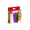 Gamepad NINTENDO Joy-Con bezdrôtový Bluetooth pre Nintendo Switch – čierna/oranžová/fialová, analógový/digitálny, D-pad