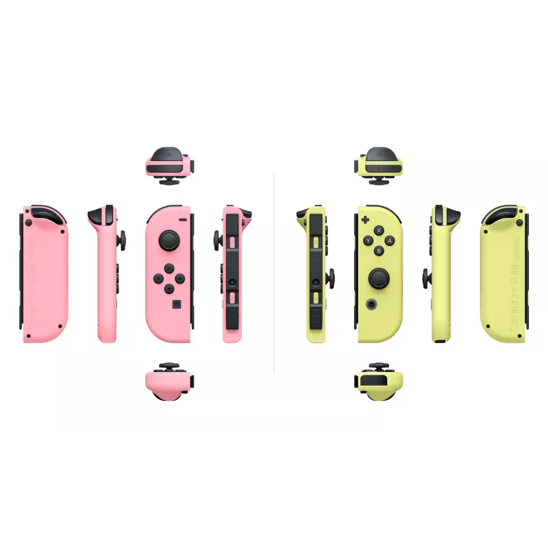 Nintendo 10011583 herný ovládač ružový, žltý Bluetooth gamepad analógový / digitálny Nintendo Switch, Nintendo Switch OLED
