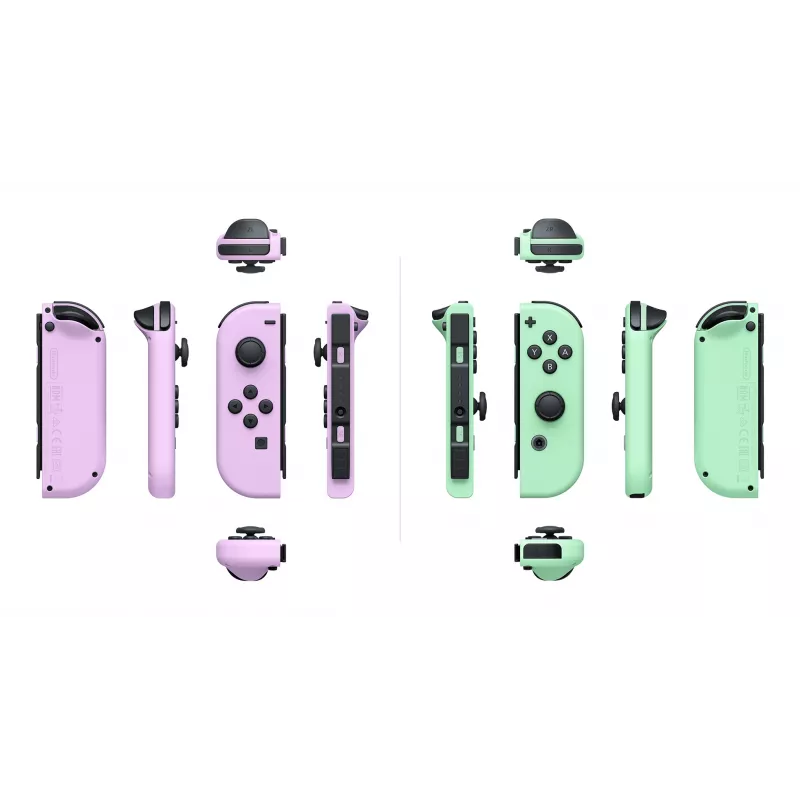 Nintendo 10011584 herný ovládač zelený, fialový Bluetooth gamepad analógový / digitálny Nintendo Switch, Nintendo Switch OLED