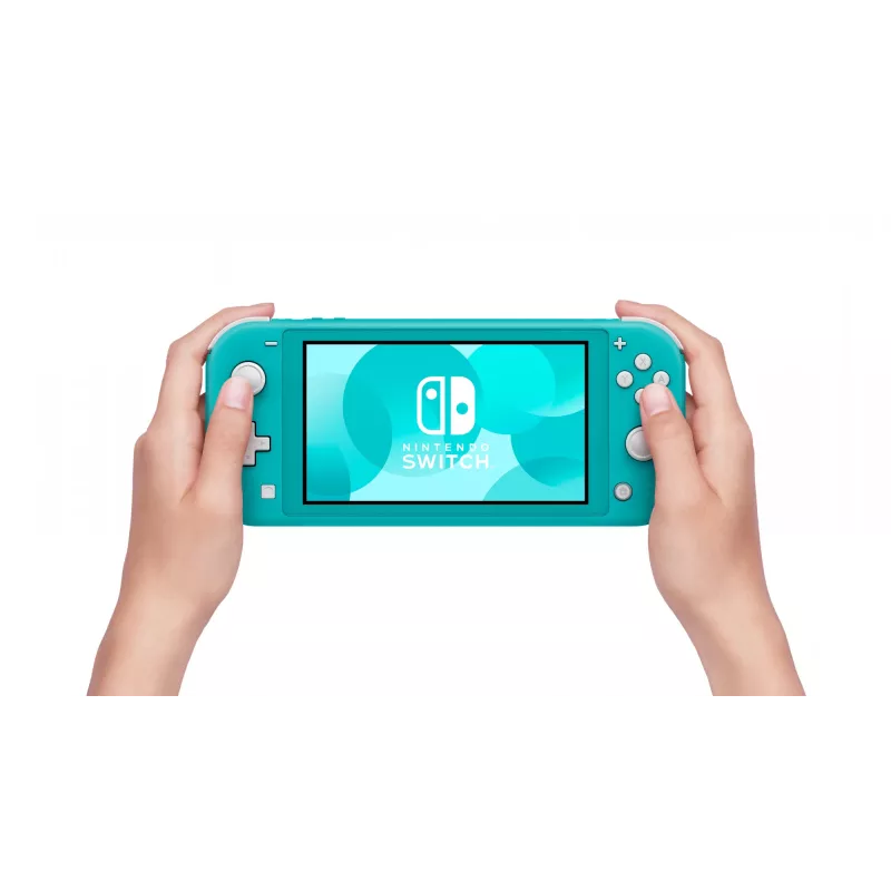 Nintendo Switch Lite, Nintendo Switch, NVIDIA Tegra, tyrkysová, analógový / digitálny, krížový ovládač, tlačidlá