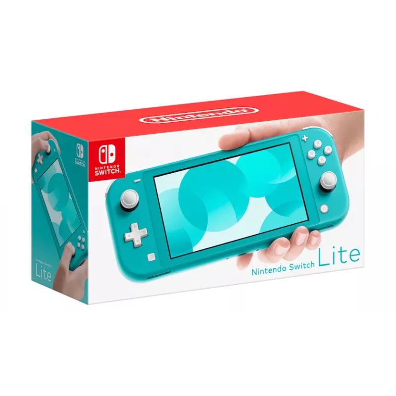 Nintendo Switch Lite, Nintendo Switch, NVIDIA Tegra, tyrkysová, analógový / digitálny, krížový ovládač, tlačidlá