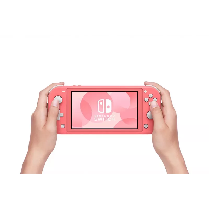 Nintendo Switch Lite, Nintendo Switch Lite, 768 MHz, NVIDIA Tegra, koralová, analógový / digitálny, krížový ovládač