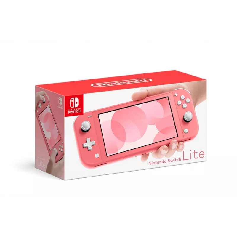 Nintendo Switch Lite, Nintendo Switch Lite, 768 MHz, NVIDIA Tegra, koralová, analógový / digitálny, krížový ovládač