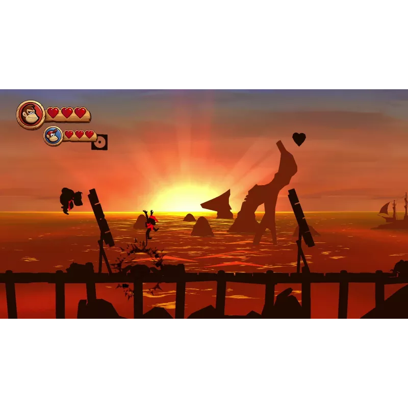 Nintendo Donkey Kong Country Returns HD, Nintendo Switch, multiplayer režim, RP (Rating Pending)