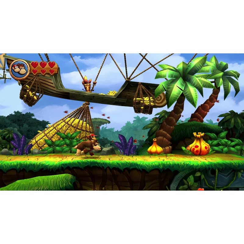 Nintendo Donkey Kong Country Returns HD, Nintendo Switch, multiplayer režim, RP (Rating Pending)