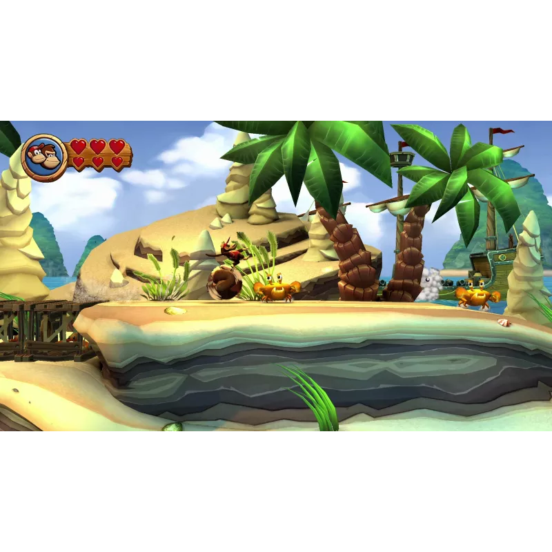 Nintendo Donkey Kong Country Returns HD, Nintendo Switch, multiplayer režim, RP (Rating Pending)