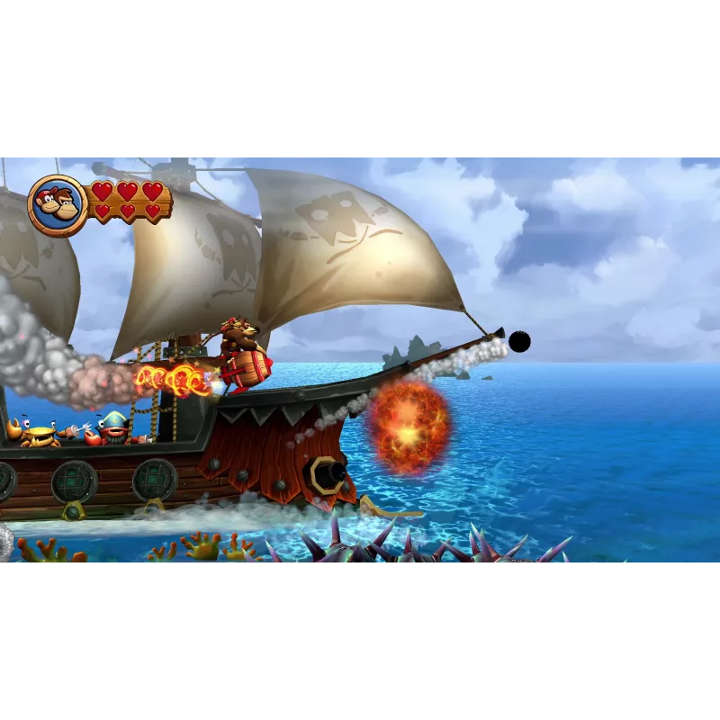 Nintendo Donkey Kong Country Returns HD, Nintendo Switch, multiplayer režim, RP (Rating Pending)