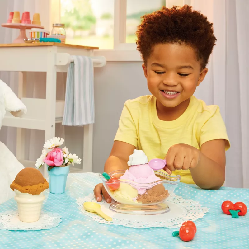 Little Tikes Creative Chefs súprava na zmrzlinu, súprava na zmrzlinu, 3 roky