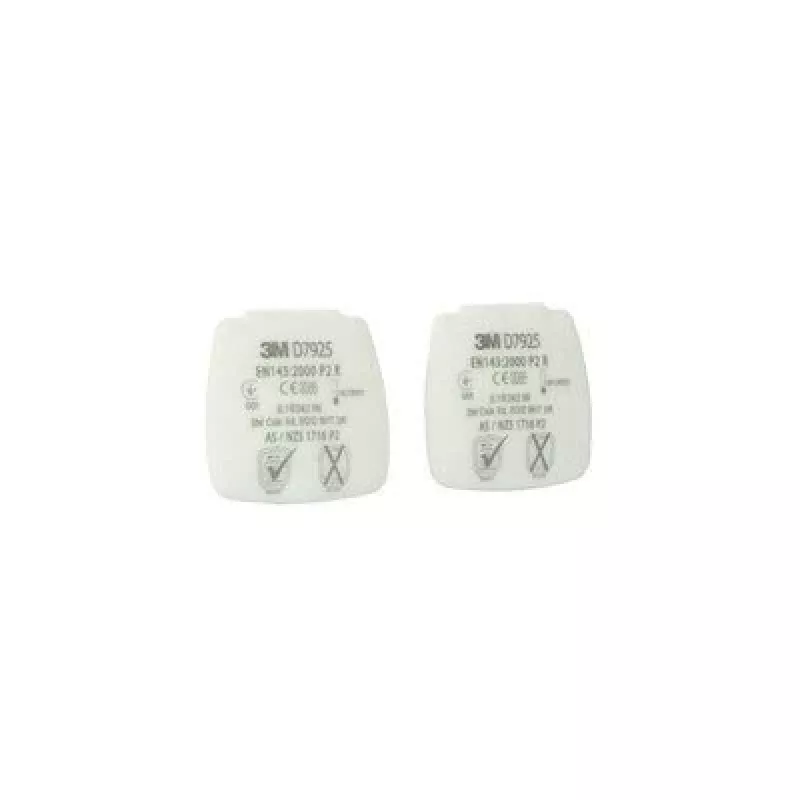 3M D7925 príslušenstvo k respirátoru časticový filter 4 kusy