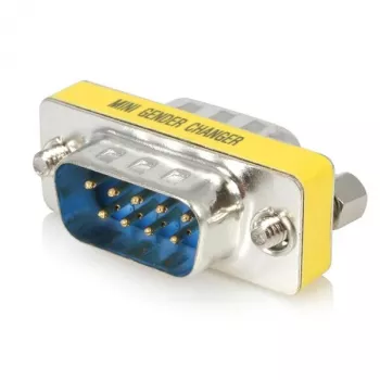 StarTech.com slimline sériový adaptér DB9 – samec/samec, DB-9, DB-9, strieborný