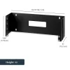 StarTech.com 4HE 19 inch sklopný nástenný držiak pre patch panely