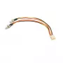StarTech.com 15,24 cm napájací rozbočovací kábel ventilátora TX3, Molex (3-pinový), Molex (3-pinový), 0,152 m, konektor samec, konektor samica, rôzne farby, biely