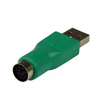 StarTech.com náhradný adaptér PS/2 myš na USB – samica/samec, PS/2, USB, zelená
