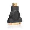 StarTech.com video káblový adaptér HDMI na DVI-D – samec/samica, HDMI, DVI-D, čierny
