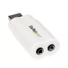 StarTech.com prevodník USB na stereo audio adaptér