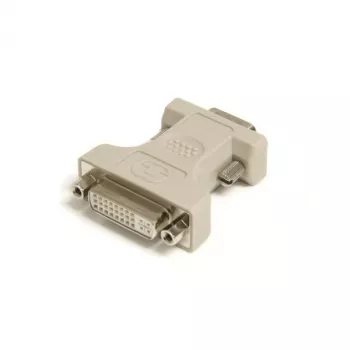 StarTech.com DVI na VGA káblový adaptér - samec/samica, VGA, DVI-I, béžová