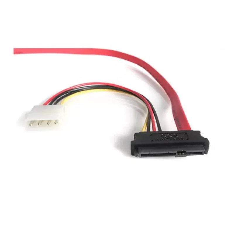 StarTech.com 18-palcový SAS 29-pin na SATA kábel s LP4 napájaním