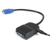 StarTech.com 2-portový VGA video splitter – napájaný cez USB, VGA, 2x VGA, 2048 x 1536 pixelov, čierna, plast, 61 m