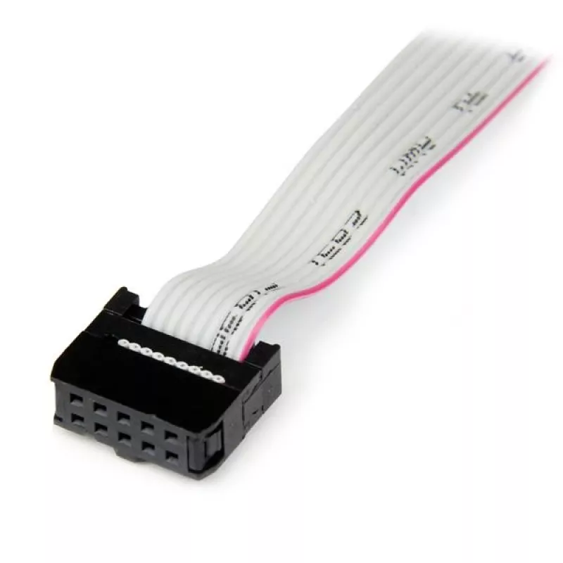 StarTech.com 16in (40cm) 9-pin sériový samec na 10-pin motherboard header slotová záslepka