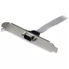 StarTech.com 16in (40cm) 9-pin sériový samec na 10-pin motherboard header slotová záslepka