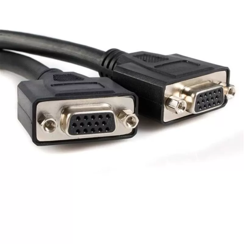 StarTech.com 8-palcový LFH 59 samec na dual samica VGA DMS 59 kábel