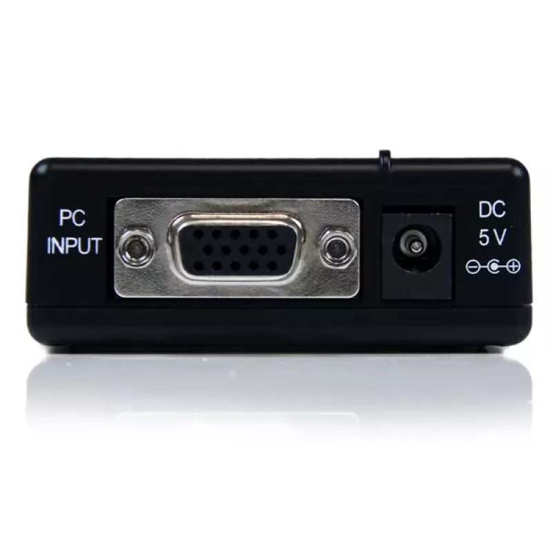 StarTech.com vysokorozlišovací VGA na Composite (RCA) alebo S-Video konvertor – PC na TV