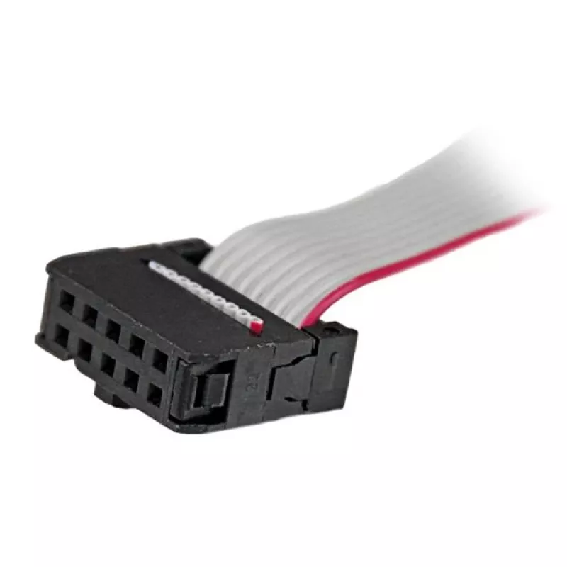 StarTech.com 9-pin sériový samec na 10-pin motherboard header LP slotová záslepka