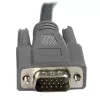 StarTech.com ultratenký 2v1 KVM kábel USB VGA 1,8 m, čierny, VGA, USB A + VGA, samec/samec, 189 g