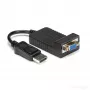 StarTech.com DisplayPort na VGA adaptér – aktívny DP na VGA konvertor – 1080p video – odolný – DP/DP++ zdroj na VGA monitor káblový adaptér dongle – DP 1.2 na VGA – zaisťovací DP konektor