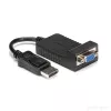 StarTech.com DisplayPort na VGA adaptér – aktívny DP na VGA konvertor – 1080p video – odolný – DP/DP++ zdroj na VGA monitor káblový adaptér dongle – DP 1.2 na VGA – zaisťovací DP konektor