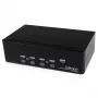 StarTech.com 4-portový Dual-DVI-USB KVM prepínač s audio a USB-2.0 hubom