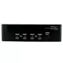 StarTech.com 4-portový DVI VGA Dual-Monitor KVM prepínač USB s audio a USB 2.0 hubom