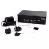 StarTech.com 4-portový DVI VGA Dual-Monitor KVM prepínač USB s audio a USB 2.0 hubom