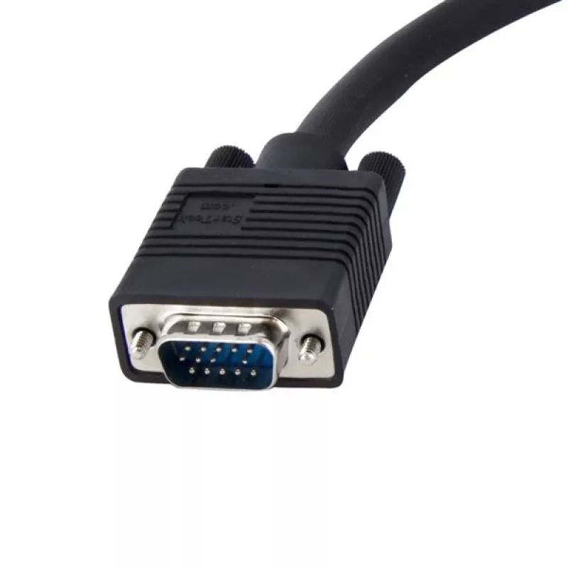 StarTech.com 1 ft koaxiálny HD15 VGA na 5 BNC RGBHV monitor kábel - samec/samica