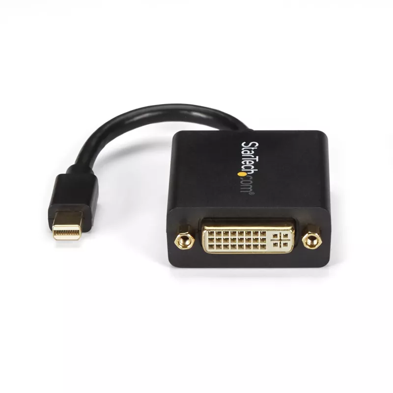 StarTech.com Mini DisplayPort na DVI adaptér - Mini DP na DVI-D konvertor - 1080p video - VESA certifikovaný - mDP alebo Thunderbolt 1/2 Mac/PC na DVI monitor - mDP 1.2 na DVI Single-Link dongle