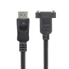 StarTech.com 1m panel mount DisplayPort kábel - 4K x 2K - DisplayPort 1.2 predlžovací kábel samec na samica - DP video predlžovací kábel s panel mount DP konektorom - DP monitor kábel