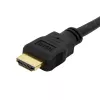 StarTech.com 0,9m HDMI samica na HDMI samec adaptér, 4K High-Speed panel-mount HDMI kábel, 4K 30Hz UHD HDMI, 10,2 Gbit/s šírka pásma, HDMI samica na HDMI samec, HDMI panel-mount prepojovací kábel