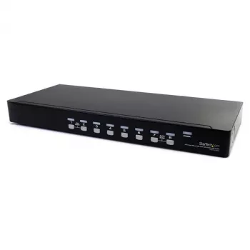 StarTech.com 8-portový rackový USB-VGA KVM prepínač s audio (audio kábel v balení)
