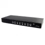StarTech.com 8-portový rackový USB-VGA KVM prepínač s audio (audio kábel v balení)