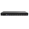 StarTech.com 8-portový 1U rackový USB KVM prepínač s OSD, 1920 x 1440 pixelov, rack montáž, 1U, čierna