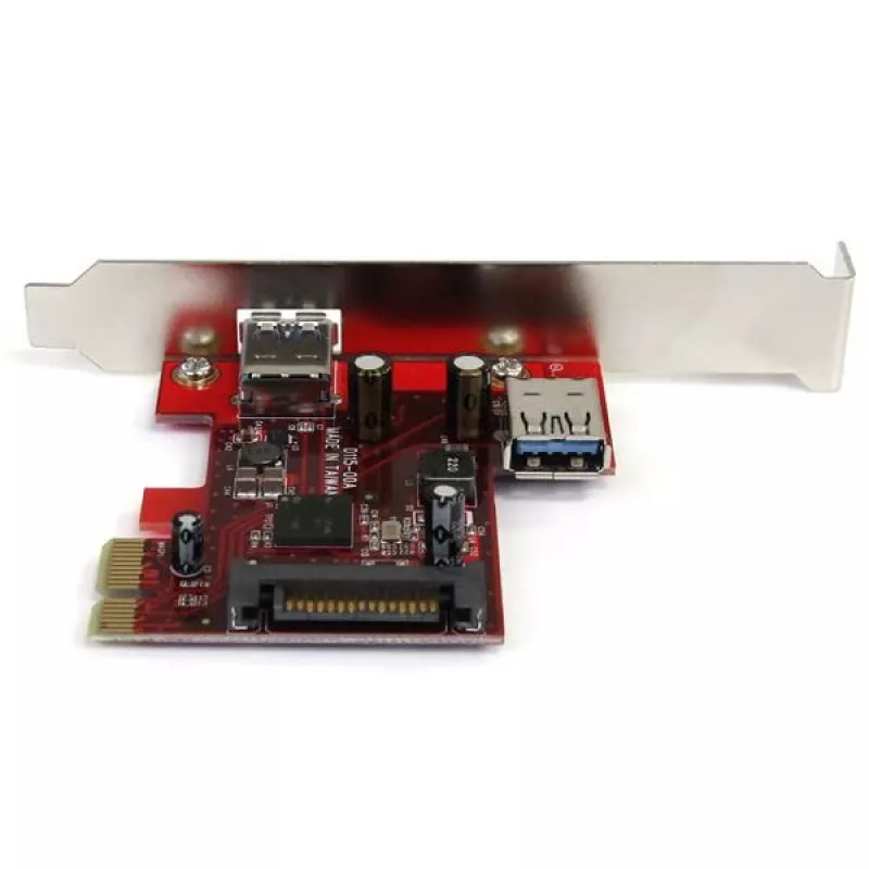 StarTech.com 2-portová PCI Express SuperSpeed USB 3.0 karta s UASP podporou - 1 interná 1 externá