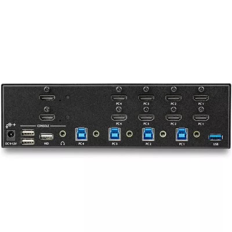 StarTech.com 4-portový HDMI KVM prepínač – 4K 30Hz – Dual Display