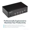 StarTech.com 4-portový HDMI KVM prepínač – 4K 30Hz – Dual Display