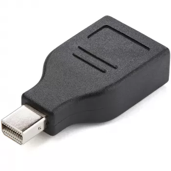 StarTech.com Kompaktný Mini DisplayPort na DisplayPort adaptér – 4K x 2K video – UHD Mini DP na DP konvertor – mDP na DP 1.2 adaptér – mDP PC/počítač na DisplayPort monitor/display – M/F